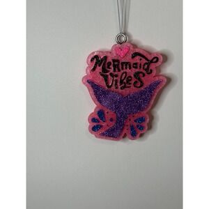 Mermaid Vibes Car Freshie Scent Black Raspberry Vanilla Handmade  Air Freshener